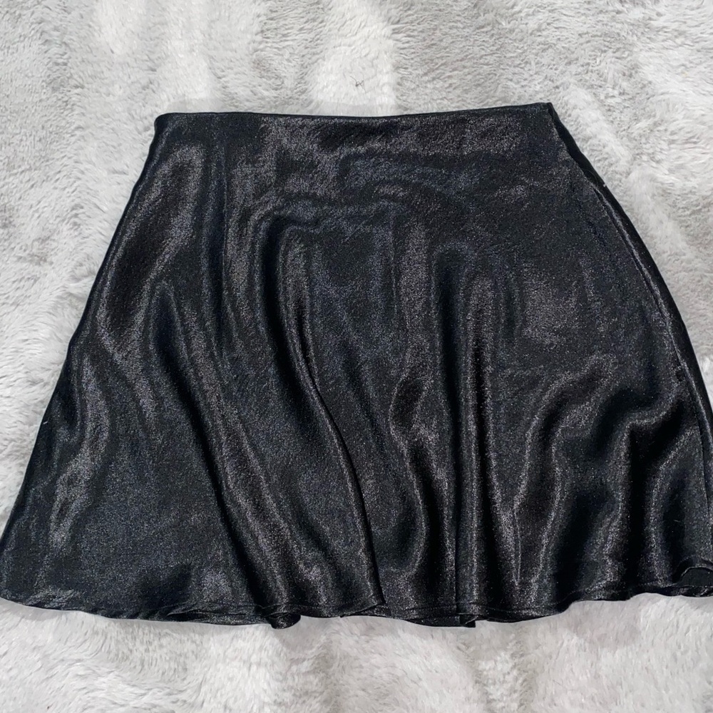 Soft black skirt